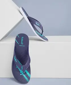 WALKAROO WG5007 Mens Sandals for dailywear and regular use for Indoor & Outdoor - Blue Grey