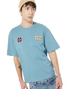 Max URB_N Men Deadpool Oversized T-Shirt