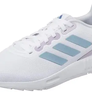 Adidas Men Mesh ADISTORM, Running Shoes, FTWWHT/WONBLU/SILDAW, UK-11
