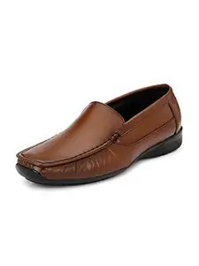 Eego Italy Genuine Leather Men's Formal Shoes_P-A-9083-BROWN-9