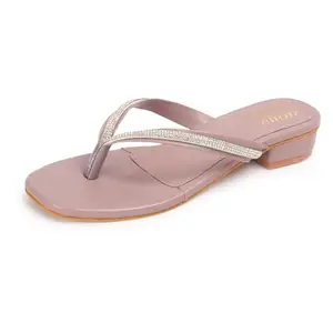 STEPIZIA Comfortable & Fancy Slippers For Women & Girls | Lightweight, Casual Design | Soft Cushion Footbed for Walking, Working