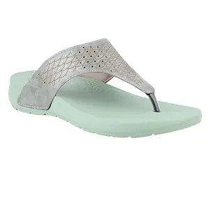 WELCOME FM-105 Women's Slippers/FlipFlops Lightweight Super Flexible Arch Support Durable Anti Skid & Stylish Dailywear Slippers/FlipFlops for Women W-FM-105-MINT_8