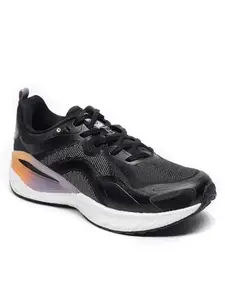 XTEP Black,Wind Purple Dynamic Foam Cushioning & Rebound Running Shoes for Women Euro- 37