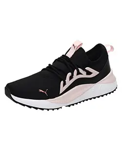Puma Women's Pacer Future Allure Black-Chalk Pink-Rose Gold Running Shoe-8 Kids UK (38463601)