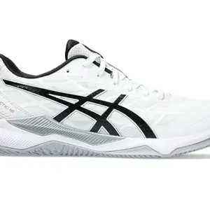 ASICS Mens Gel-Tactic 12 White/Black Indoor Sport Shoe - 11 UK (1071A090.100)
