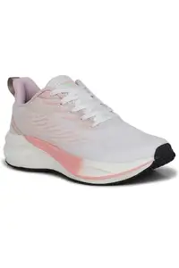 ABROS Sprintx Running Sports Shoes Breathable Upper Mesh with Phylon Sole Memory Foam Insole Casual Walking & Gym Shoes for Mens (L.Pink/White 8)