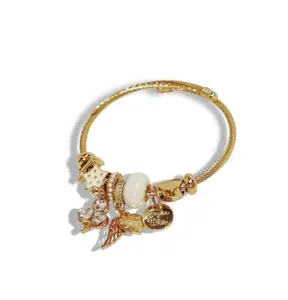 Clover Gold Charm Bracelet