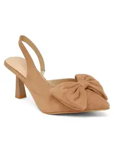 Flat n Heels Womens Pumps FnH 117-KH Khaki