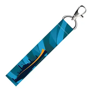 ISEE 360® The Mosque Lanyard Tag with Swivel Lobster for Gift Luggage Bags Backpack Laptop Bags Students Employees L X H 5 X 0.8 INCH