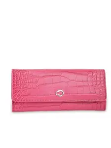 Caprese Luna Wallet Medium Flap Wallet Fuchsia