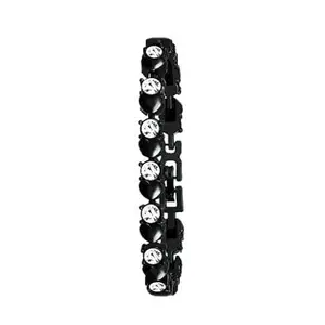 Gempin Elegant Black Heart Bracelet for Women - Crystal Studded, Stylish Jewelry crystal (WOMEN-BRACELET02-black)