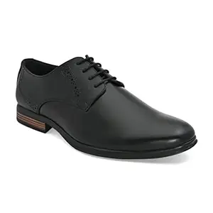 San Frissco Men's VB'14 Black Derby Shoes - 8