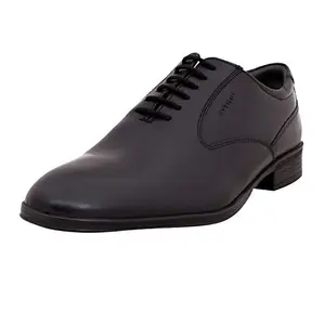 Attilio Men's Black Uniform Dress Shoe-8 UK (3121242610)