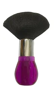 SIYAA After Cutting Dusting Brush for Hair dressers/Salon Use. | Cleans Hair from face/neck/clothes after Hair Cut |