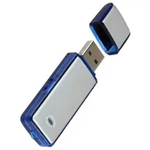 QAZ Spy Mini Portable Digital Hidden Audio Voice Recorder in Built Memory 8GB, Clear Audio Sound | Spy Gadget