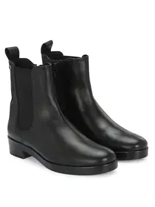 Delize Womens Black Chelsea Boots 64788-38