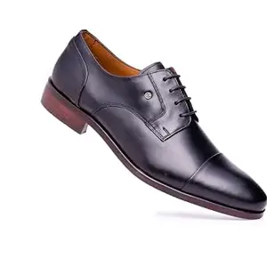 Pierre Cardin PC4021 Leather Formal Shoes for Men_Black_44