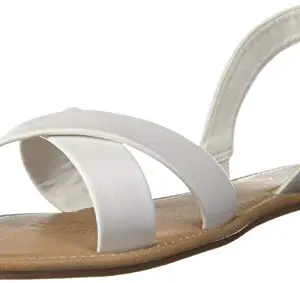 Rubi Women's White Outdoor Sandals-7 UK (41 EU) (10 US) (419330-04-41)