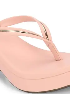 CLOG LONDON Women's Outdoor Sandals/Heels - Stylish & Comfortable NNCLF2372-PINK-36