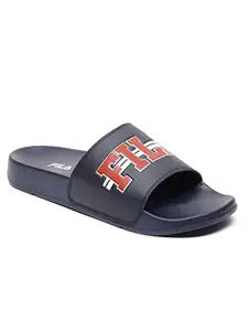 FILA Men SULA PEA/WHT/CHN RD Casual Slippers, Navy, 6 UK