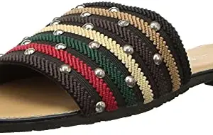 Sole Head Women'S 324 Black Fashion Sandals-4 Uk (37 Eu) (324Black)(Black_Faux Leather)