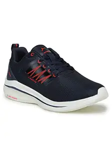 ABROS Men's Paolo-O ASSG0114O Sports Shoes_Navy/Red_10UK