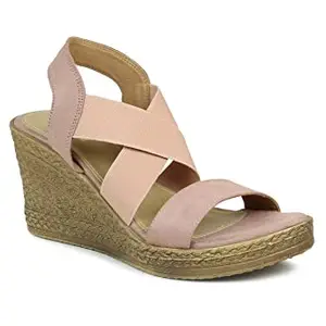 Inc.5 Women's Wedges Sandals - 101112, Peach