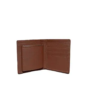 SHINE STYLE B20 Brown Men Casual Artificial Leather Wallet for Men, Men's Wallet, Gents Wallet, Gents Purse for Men, Album Wallets, Card Holder Wallets A11