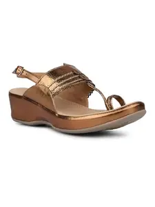 Inc.5 Womens Golden Casual Thong Sandals