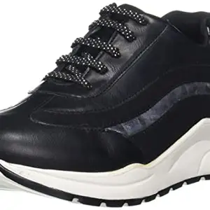 Bata Women's Stevie Black Ballet Flat - 6 UK (6516058)