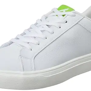 Bourge Men's Titlis01 Casual Shoes,White, 06