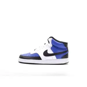 Nike Mens Court Vision Running MID NN-Game ROYAL/BLACK-WHITE-7UK