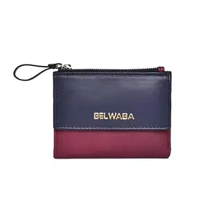 Belwaba Faux Leather Wine Wallet for Women/Ladies