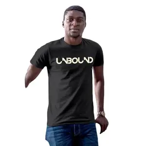 FIGHTERHERO Cotton Blend Men's Casual T-Shirt | Light Yellow Go Beyond Limits Printed T-Shirt for Men (Dark Grey, XL)