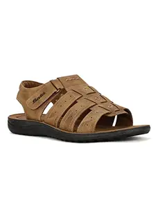 Bata mens NEW FUSION SDL BROWN Sandals - 8 UK (8614314)