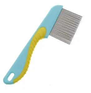 D.B.Z.® Long Handle New Lice Treatment Comb for Head Lice/Nit Lice Egg Removal Stainless steel Long Teeth For Men Women - Color May Vary