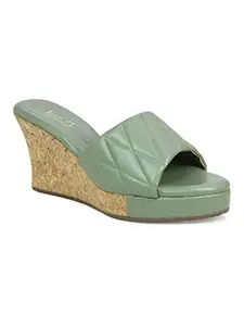Inc.5 Women's Casual Slip-On Green