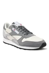 Reebok Unisex RBK Classics Leather Running Shoes Grey