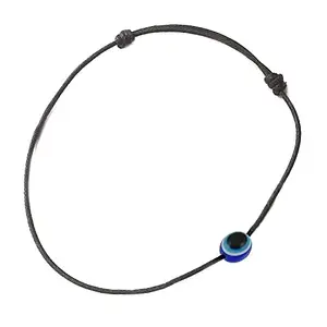VAMA Fashions Adjustable Black Thread Payal Nazar Suraksha Payal Evil Eye Protector Nazar battu Thread Anklets for Women & Girls