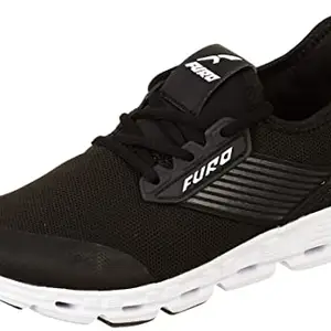 FURO Sports Black/White Men Sports Shoes Lace Up Running R1102 F013_6