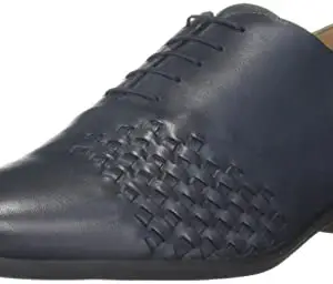 Hush Puppies Mens Charles Weave E Blue Oxford - 10 UK (8349680)