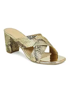 Inc.5 Inc5 Womens Cone Heel Sandals 300409BEIGE