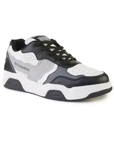 Buckaroo Dune Premium Vegan Synthetic Black Casual Shoes for Men