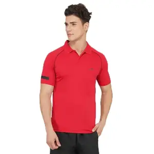 Vector X OMT-173 Men's Polyester Half Sleeve Round Neck T-Shirt