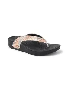 Carlton London Women Fashion Sandal,Black,UK-7