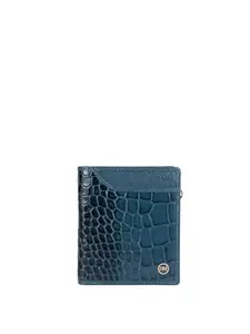 Da Milano Genuine Leather BlueMens Wallet (MW-10331)