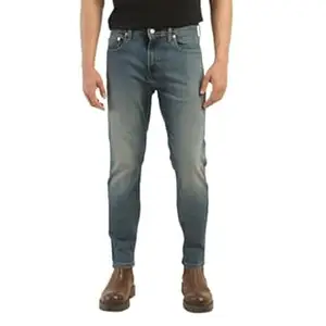 Levi's Men's 512 Slim Tapered Fit Mid Rise Blue Jeans