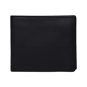 Leatherman Fashion LMN Genuine Leather Casual Black Men's Wallet (4 Card Slots)