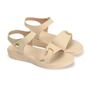 STRASSE PARIS Comfortable Ankle Strap Sandals For Women & Girls