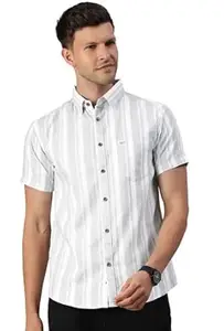 Majestic Man Men's Cotton Slim Fit Shirt